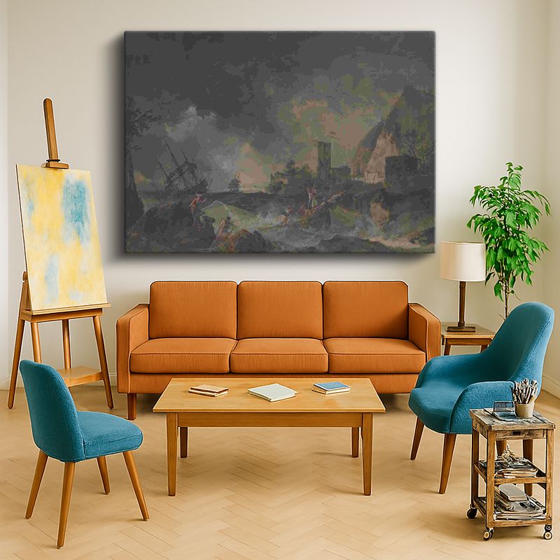 Ressam Kanvas Tablo 441